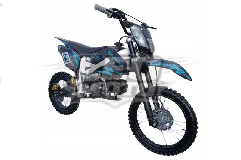 Пітбайк KXD 612 PRO 125 СС ,автомат - синій 2594417617 фото