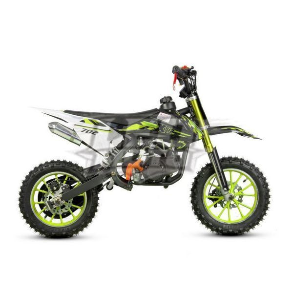 Міні мотоцикл CROSS XTR 702 50СМ3 з електростартером зелений-1 2391721137 фото
