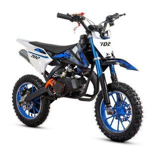 Міні мотоцикл CROSS XTR 702 50СМ3 з електростартером синій-2 2391721150 фото