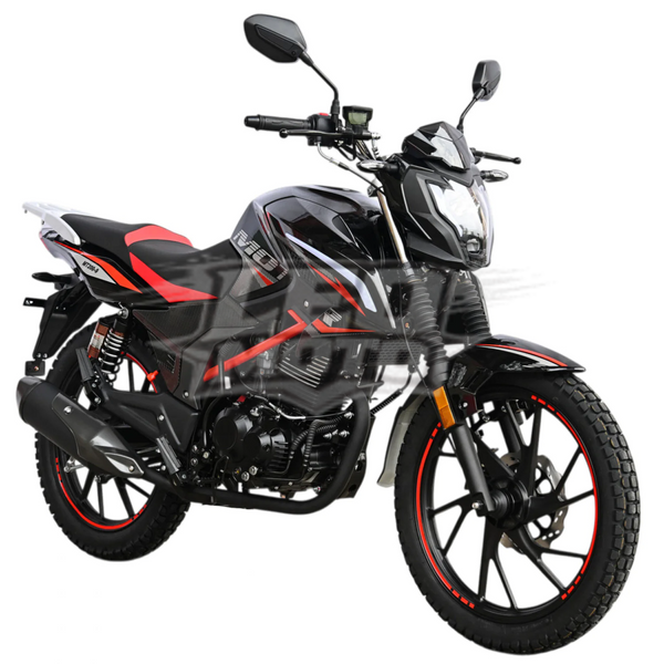 Дорожній мотоцикл Musstang Region MT200 червоний   MT200RED фото