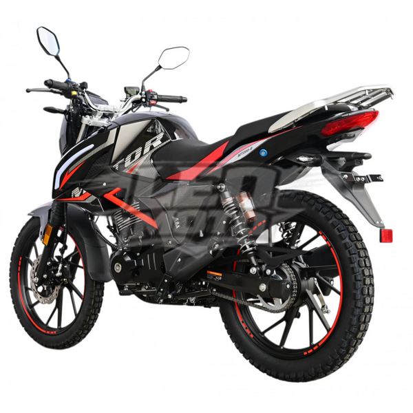 Дорожній мотоцикл Musstang Region MT200 червоний   MT200RED фото
