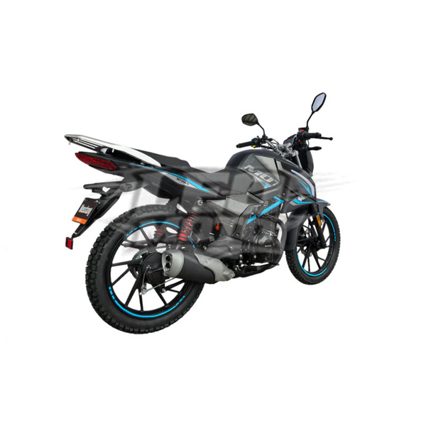 Дорожній мотоцикл Musstang Region MT150 cиній  MT150blue фото