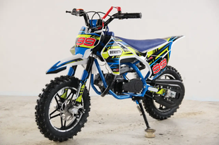 Дитячий міні мотоцикл  BERRETA 49CC синій Berreta фото